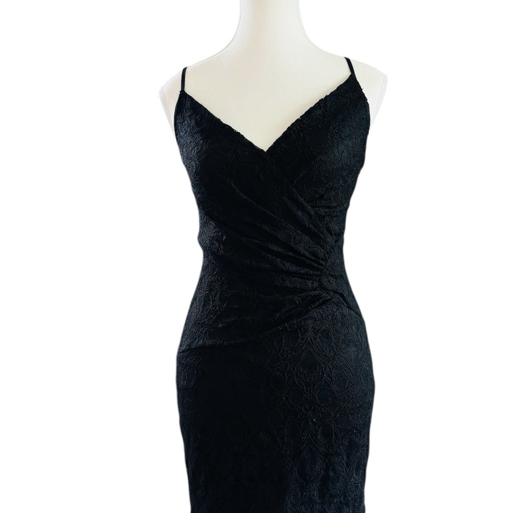 Guess Black Lace Bodycon Mini Dress Size Small